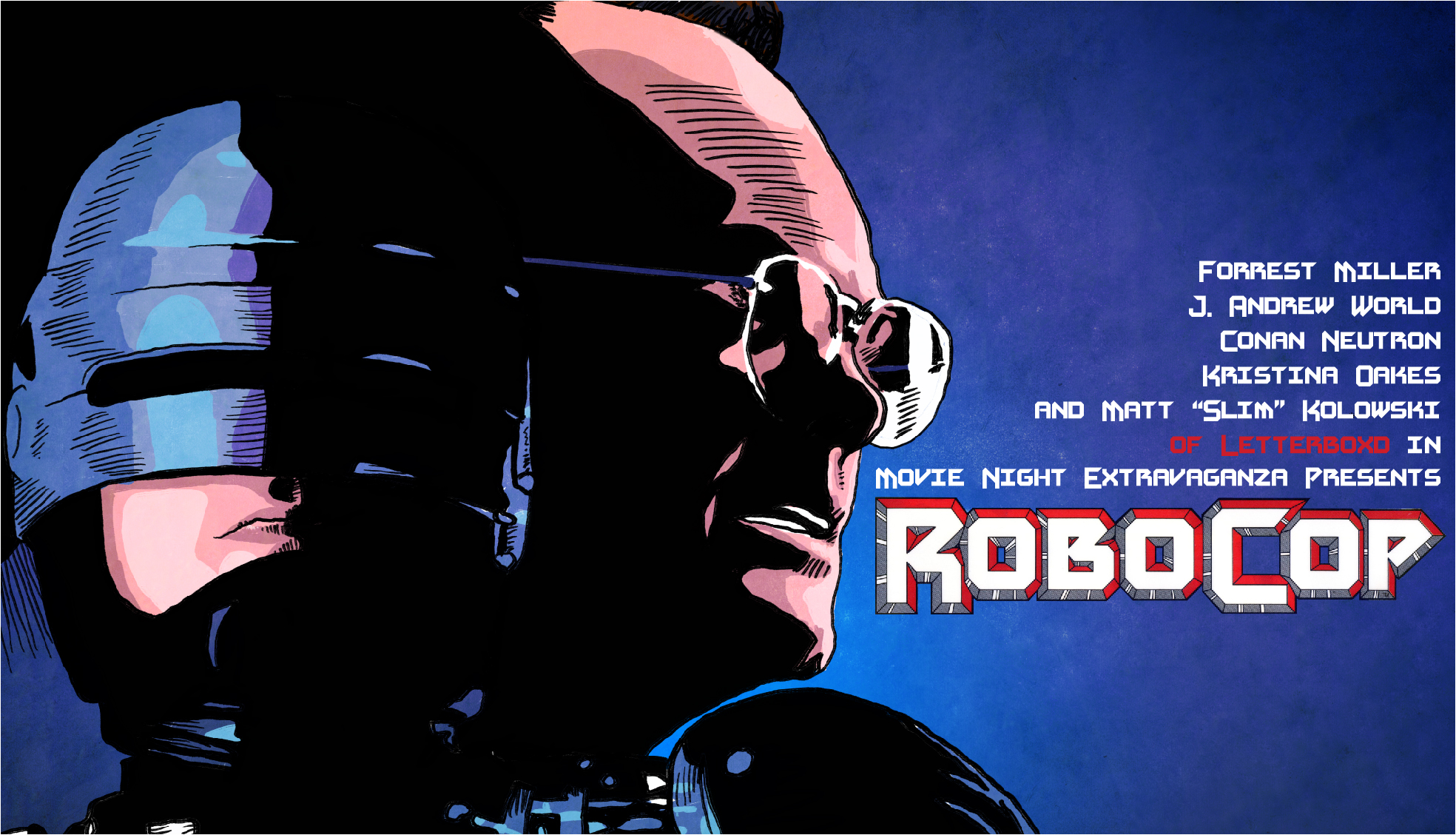 Episode 150: Robocop with Slim from Letterboxd and 70mm pod